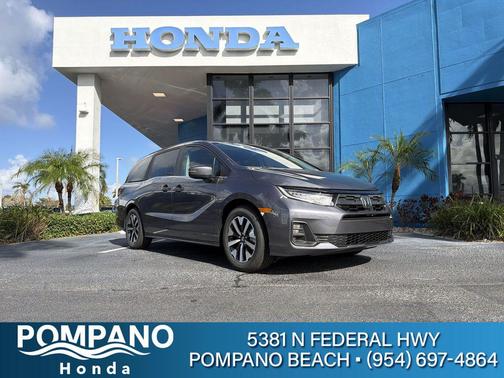 Gray 2026 Honda Odyssey EX-L
