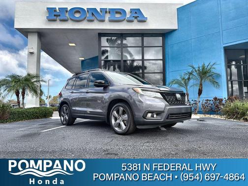 Modern Steel Metallic 2020 Honda Passport 2WD Touring
