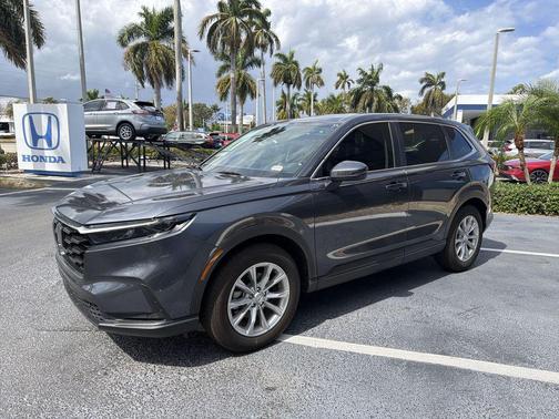 Meteorite Gray Metallic 2026 Honda CR-V EX-L 2WD