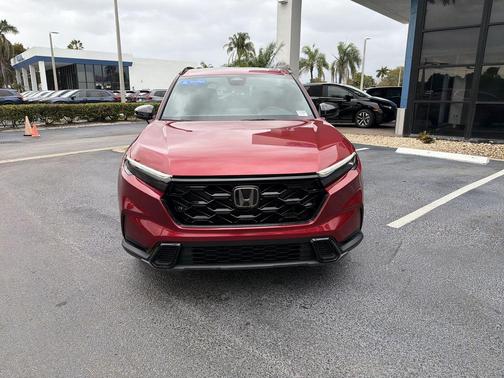 Radiant Red Metallic 2024 Honda CR-V Hybrid Sport FWD