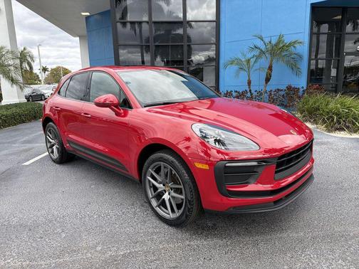 Carmine Red 2022 Porsche Macan Macan