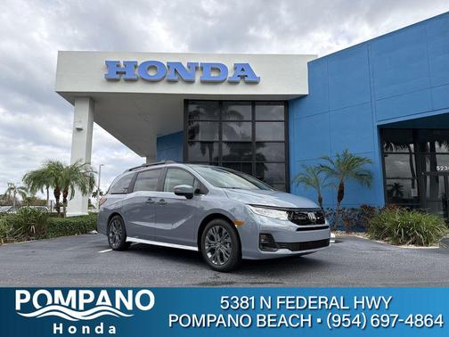 Sonic Gray Pearl 2026 Honda Odyssey Touring