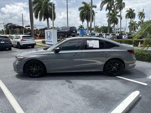 Urban Gray 2025 Honda Civic Sport