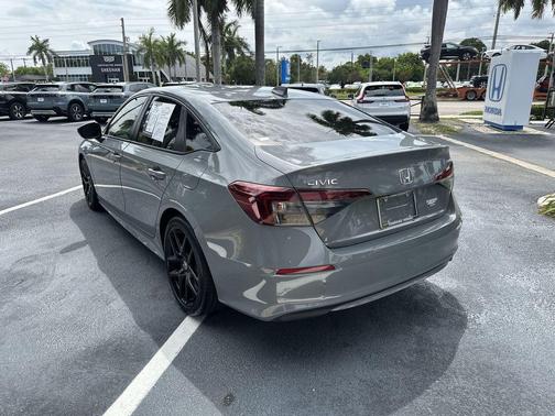 Urban Gray 2025 Honda Civic Sport