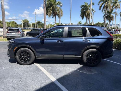 Canyon River Blue Metallic 2026 Honda CR-V Hybrid Sport FWD