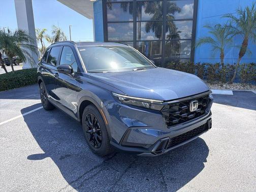 Canyon River Blue Metallic 2026 Honda CR-V Hybrid Sport FWD