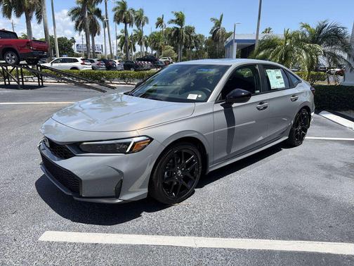 Urban Gray Pearl 2026 Honda Civic Hybrid Sport