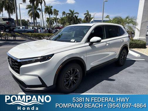 Platinum White Pearl 2026 Honda CR-V EX-L
