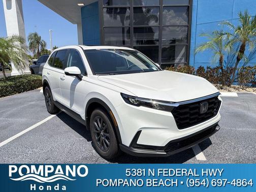 Platinum White Pearl 2026 Honda CR-V EX-L
