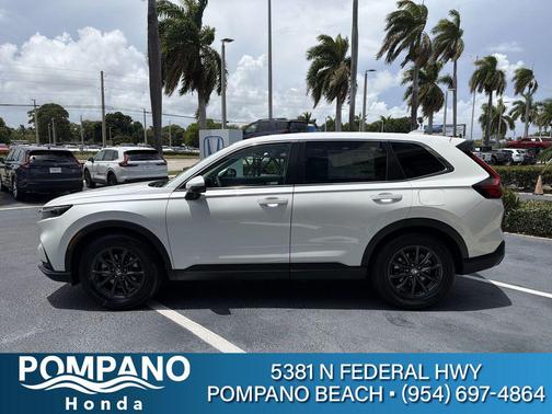 Platinum White Pearl 2026 Honda CR-V EX-L AWD