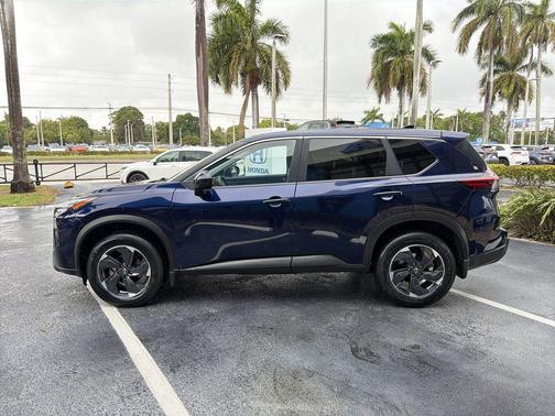 Deep Ocean Blue Pearl 2024 Nissan Rogue SV