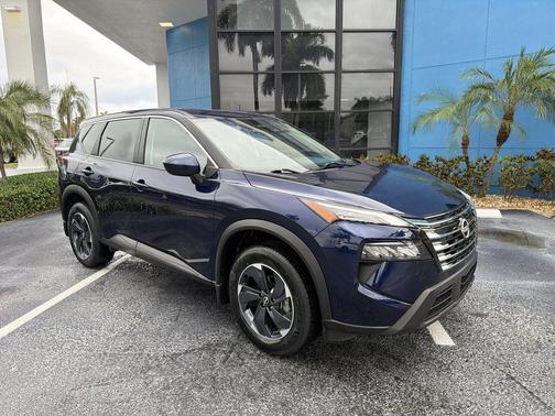 Deep Ocean Blue Pearl 2024 Nissan Rogue SV