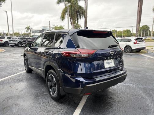 Deep Ocean Blue Pearl 2024 Nissan Rogue SV