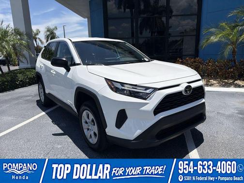 Ice Cap 2025 Toyota RAV4 LE