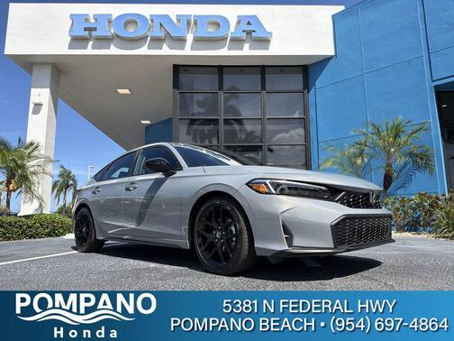 Urban Gray Pearl 2026 Honda Civic Sport