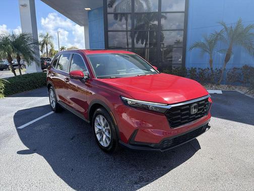 Radiant Red Metallic 2023 Honda CR-V EX-L