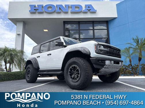 OXFORD WHITE 2023 Ford Bronco Raptor