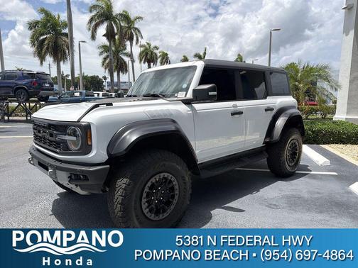 OXFORD WHITE 2023 Ford Bronco Raptor