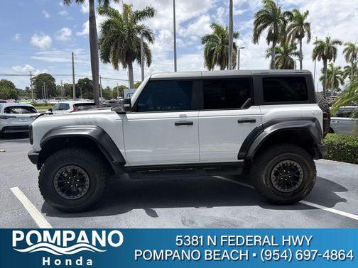 OXFORD WHITE 2023 Ford Bronco Raptor