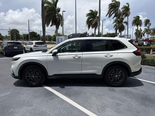 Platinum White Pearl 2026 Honda CR-V EX-L 2WD