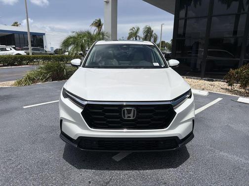 Platinum White Pearl 2026 Honda CR-V EX-L 2WD