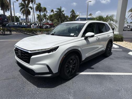 Platinum White Pearl 2026 Honda CR-V EX-L 2WD