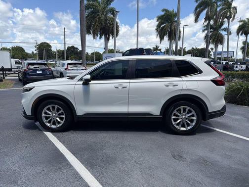 Platinum White Pearl 2024 Honda CR-V EX-L 2WD