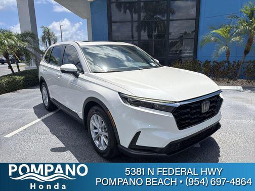 Platinum White Pearl 2024 Honda CR-V EX-L 2WD