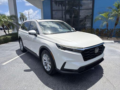 Platinum White Pearl 2024 Honda CR-V EX-L 2WD