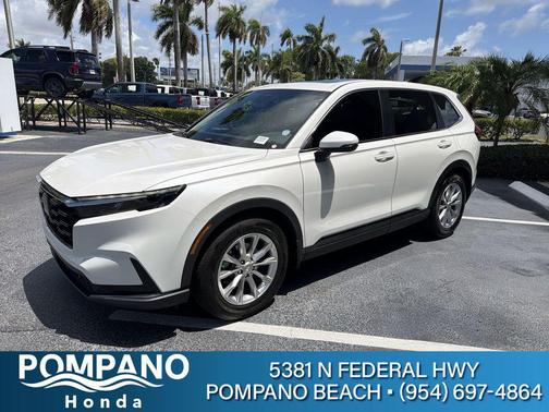 Platinum White Pearl 2024 Honda CR-V EX-L 2WD