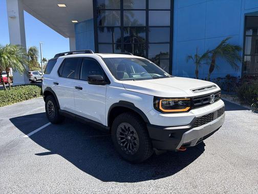 Platinum White Pearl 2026 Honda Passport AWD TrailSport
