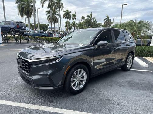 Gray 2025 Honda CR-V EX-L AWD