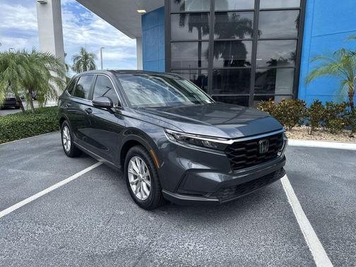 Gray 2025 Honda CR-V EX-L AWD