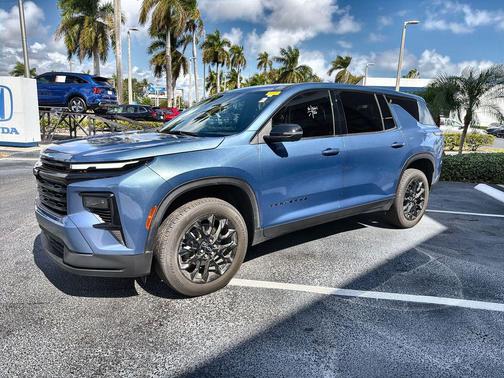 Lakeshore Blue Metallic 2024 Chevrolet Traverse LS