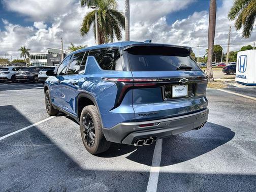 Lakeshore Blue Metallic 2024 Chevrolet Traverse LS