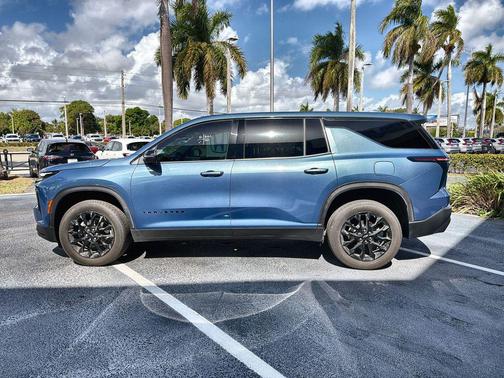 Lakeshore Blue Metallic 2024 Chevrolet Traverse LS
