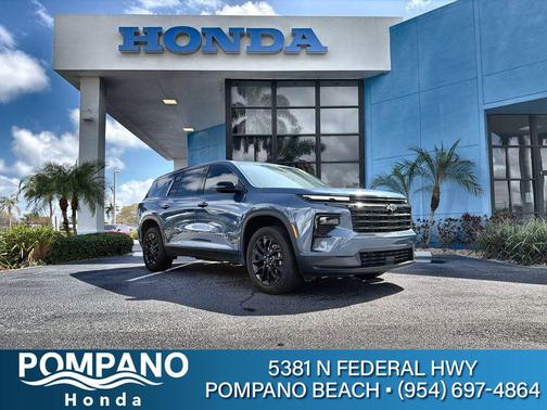 Lakeshore Blue Metallic 2024 Chevrolet Traverse LS