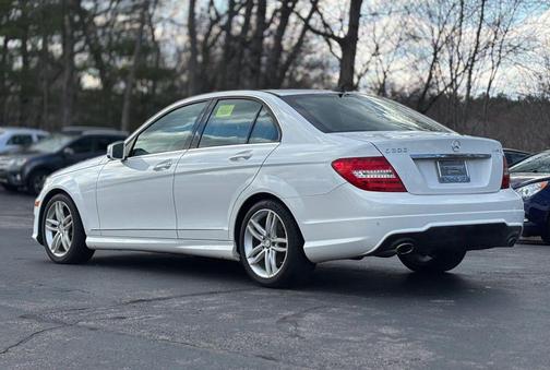 White 2014 Mercedes-Benz C-Class C 300 4MATIC Luxury