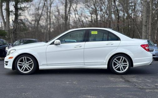 White 2014 Mercedes-Benz C-Class C 300 4MATIC Luxury