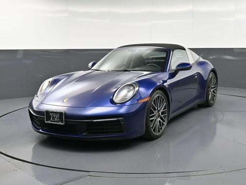 Gentian Blue Metallic 2024 Porsche 911 Targa 4S
