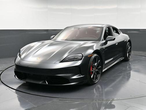 Volcano Grey Metallic 2026 Porsche Taycan GTS