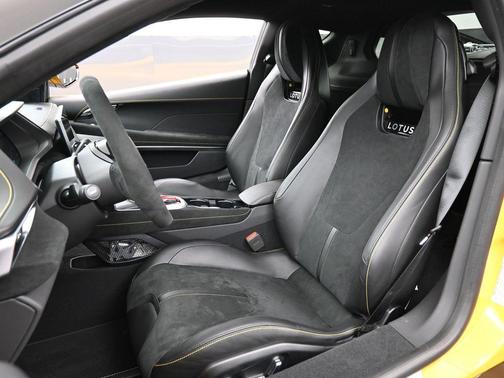 Yellow 2025 Lotus Emira V6