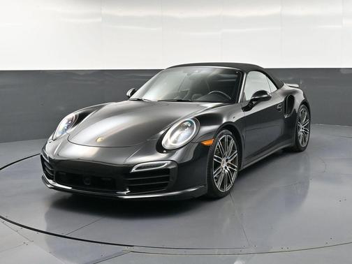 Jet Black Metallic 2016 Porsche 911 Turbo S