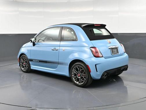 Light Blue 2017 FIAT 500C Abarth