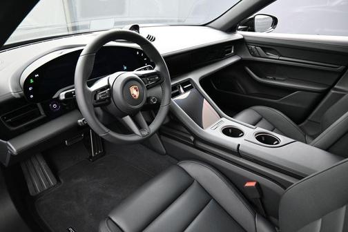 Jet Black Metallic 2026 Porsche Taycan 4