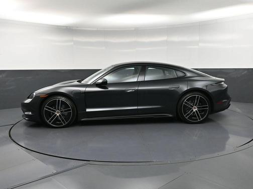 Volcano Grey Metallic 2026 Porsche Taycan 4