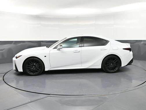 White 2023 Lexus IS 500