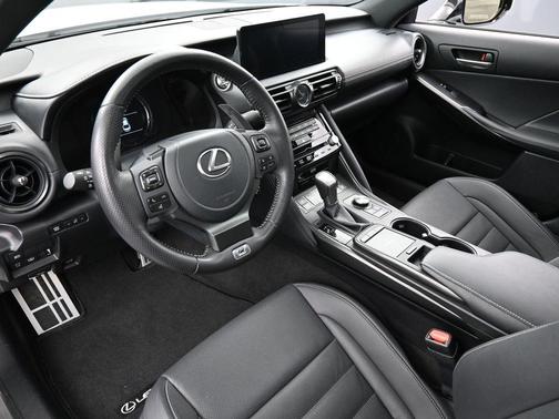 White 2023 Lexus IS 500