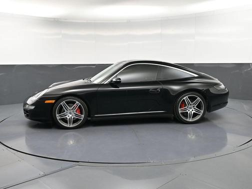 Black 2008 Porsche 911 Targa 4S