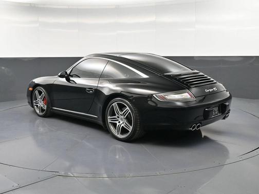 Black 2008 Porsche 911 Targa 4S